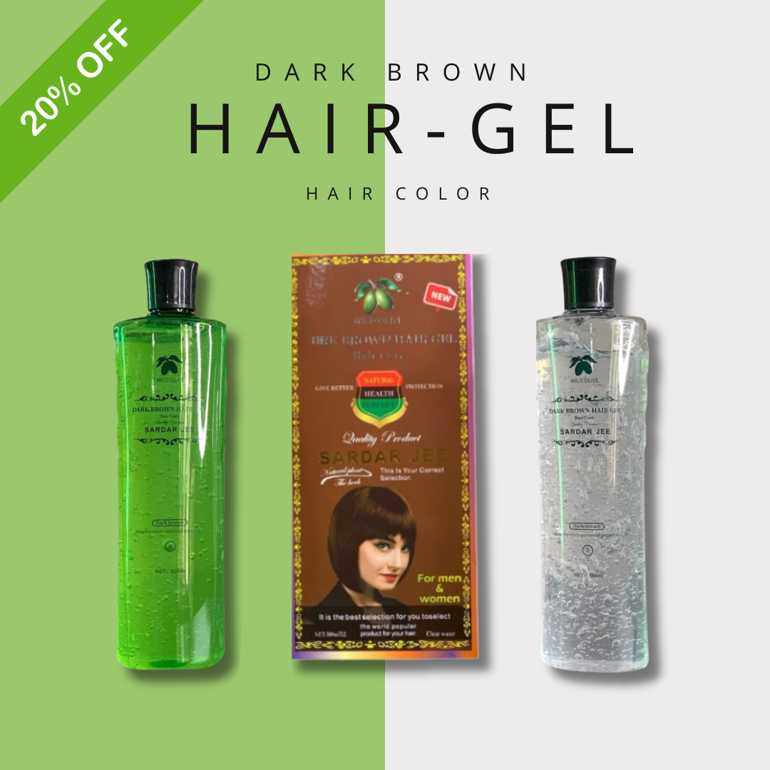 Herbal Black Hair Oil &amp; Gel